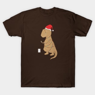 Funny Christmas Trex Tree Rex T-Shirt